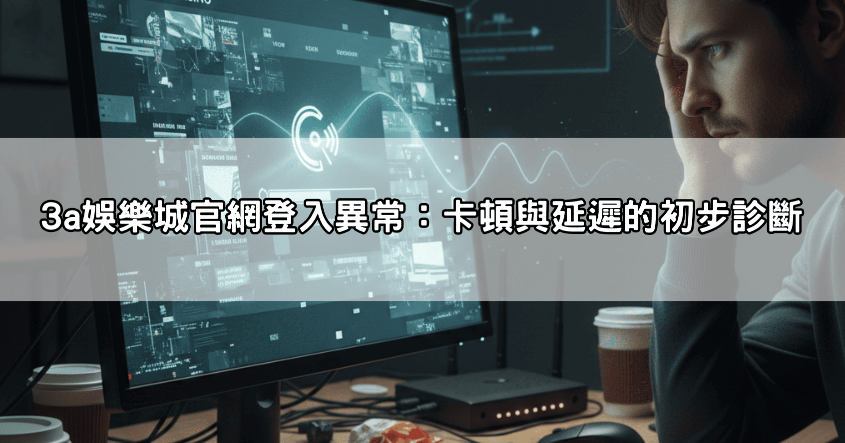 3a娛樂城官網登入異常:卡頓與延遲的初步診斷