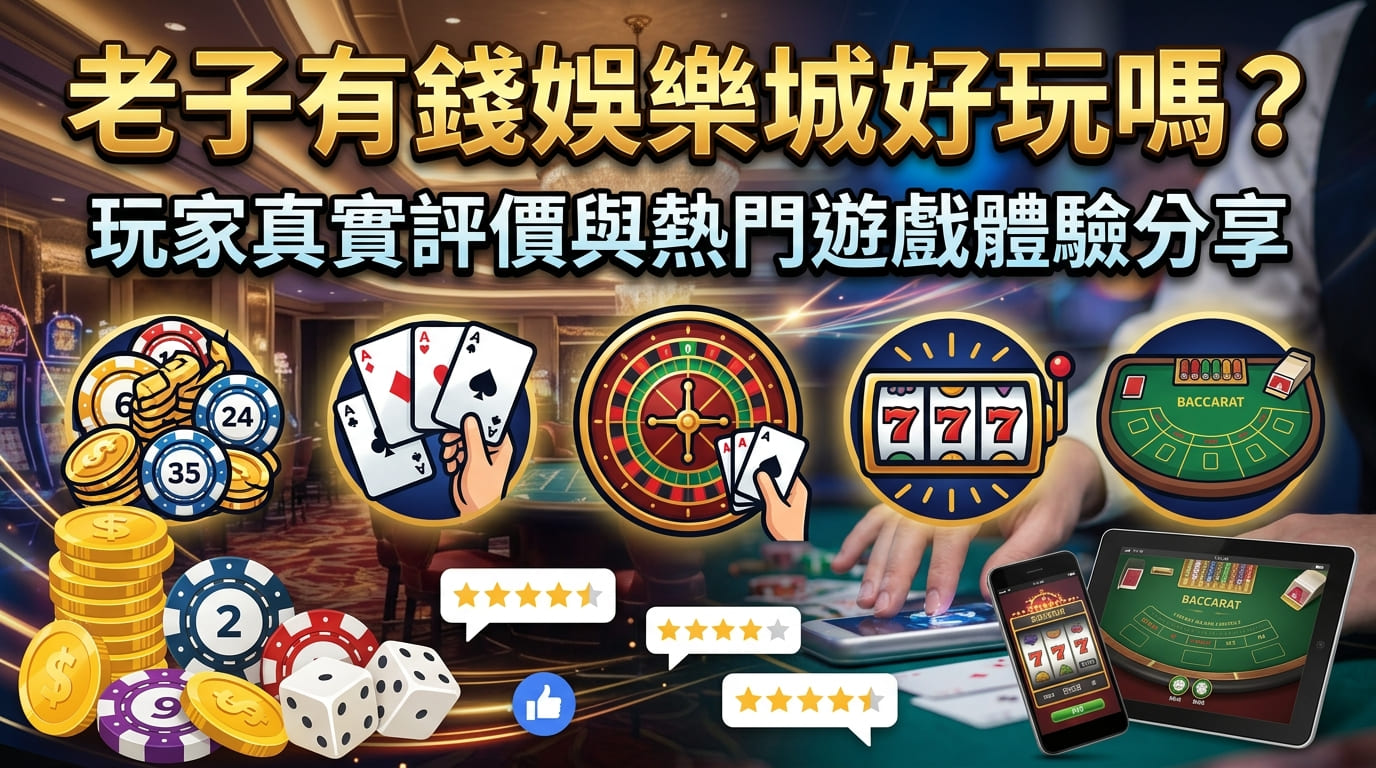 老子有錢娛樂城好玩嗎？玩家真實評價與熱門遊戲體驗分享